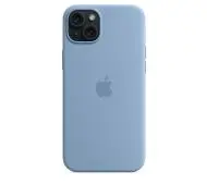 Apple silikonowe z MagSafe do iPhone 15 Plus Zimowy błękit