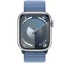 Smartwatch Apple Watch Series 9 GPS koperta 41mm z aluminium Srebrnym  opaska sportowa Zimowego błękitu