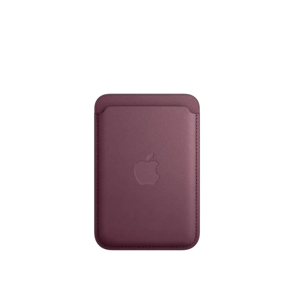 Etui Apple portfel z tkaniny FineWoven z MagSafe do iPhone Rubinowa morwa