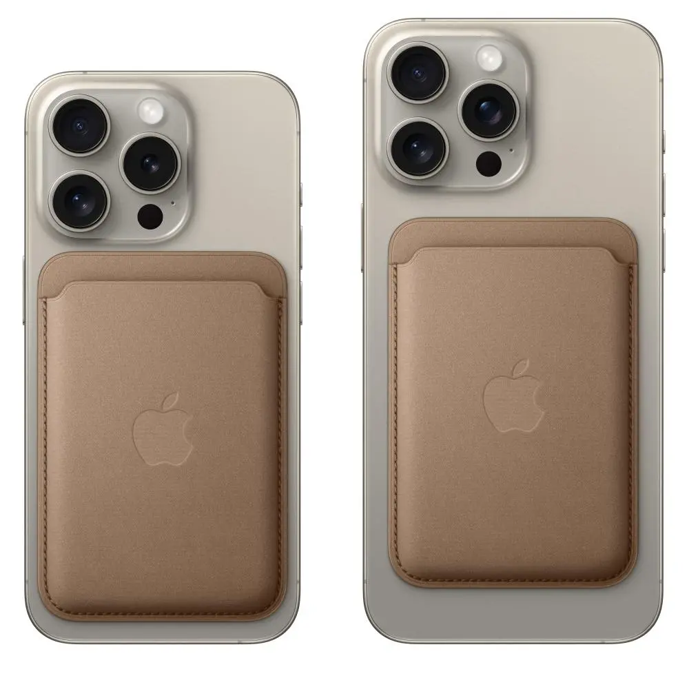 Etui Apple portfel z tkaniny FineWoven z MagSafe do iPhone Głębia oceanu