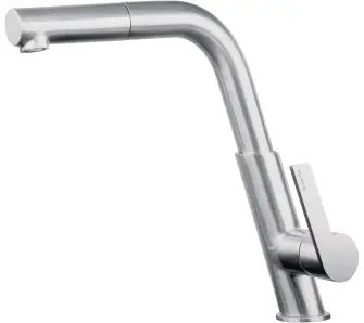 Bateria Deante Silia BQS_F73M Stal szczotkowana Mosiądz