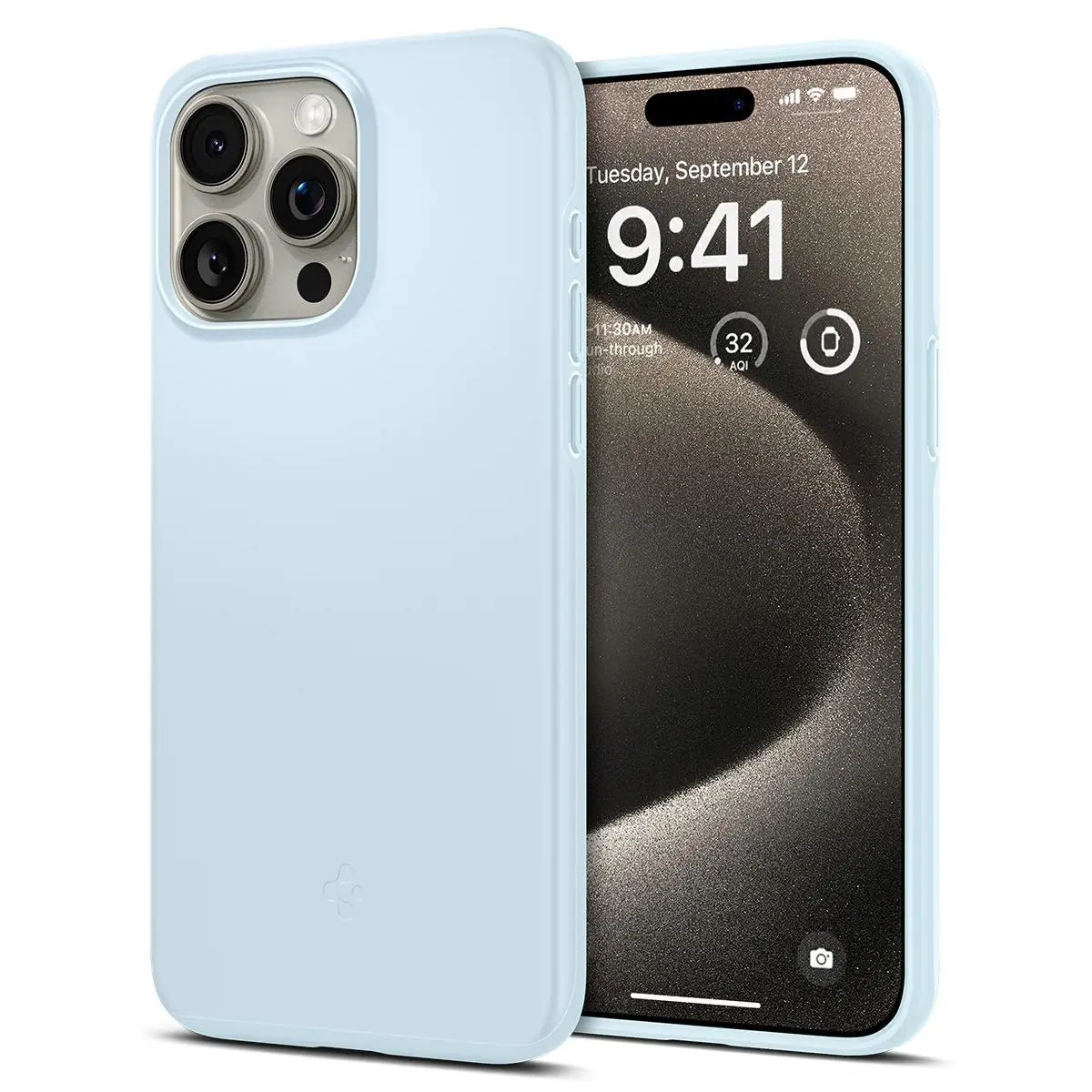 Etui Spigen Thin Fit do iPhone 15 Pro Max Niebieski