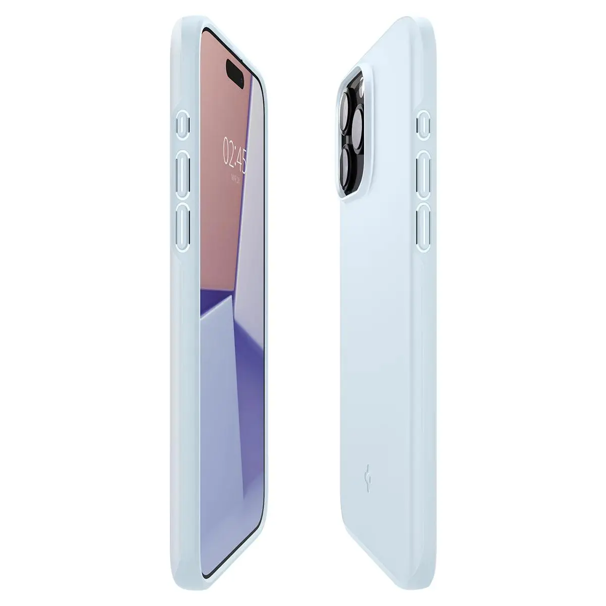 Etui Spigen Thin Fit do iPhone 15 Pro Max Niebieski