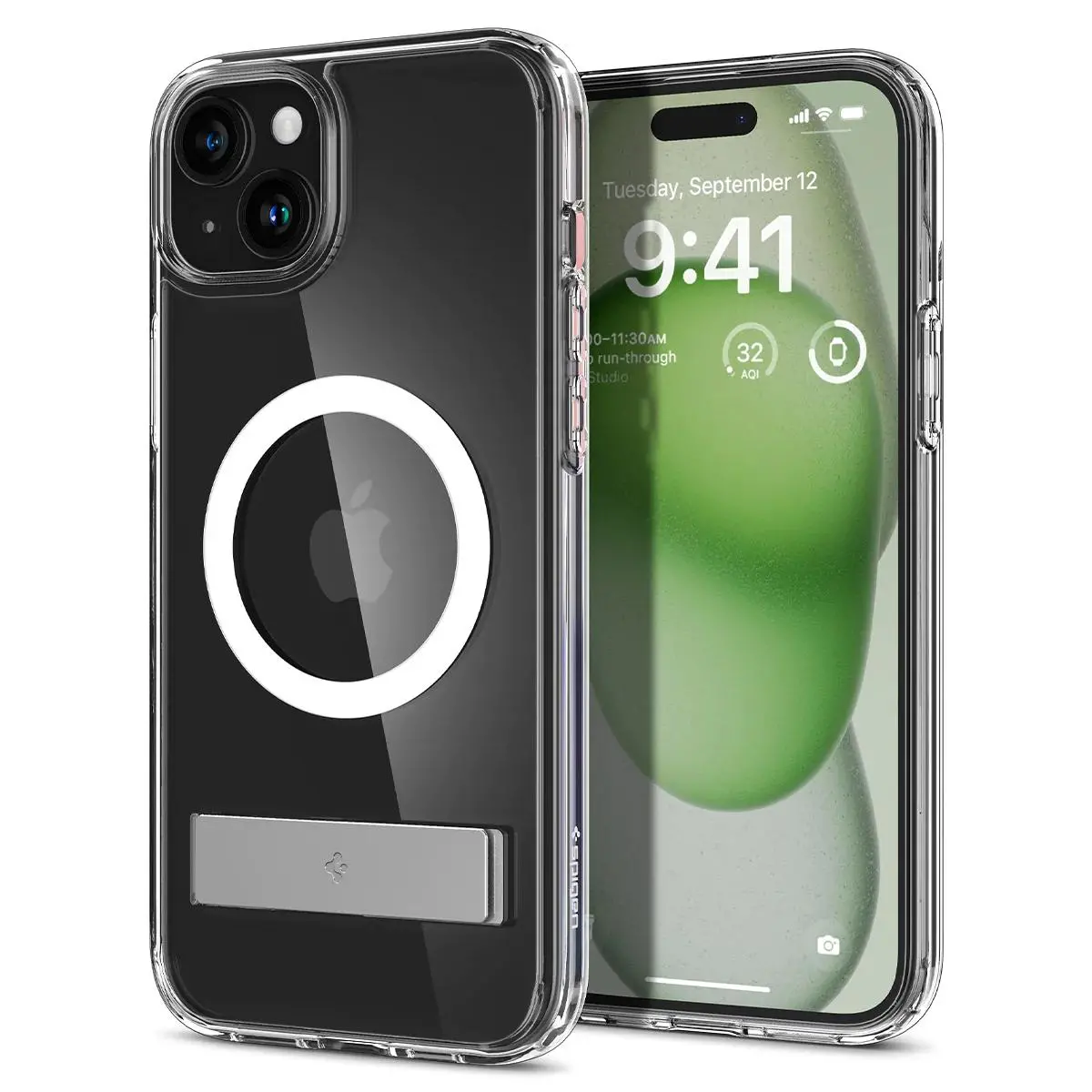 Etui Spigen Ultra Hybrid S MagFit do iPhone 15 crystal clear