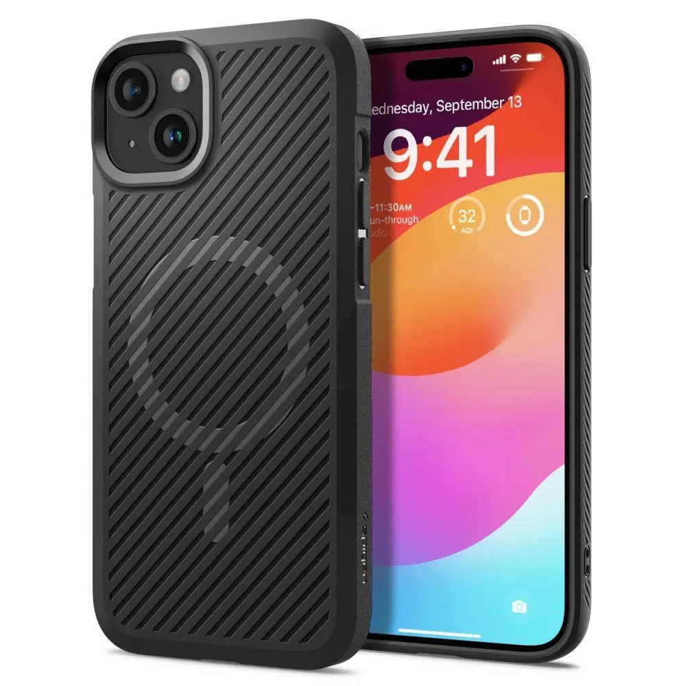 Etui Spigen Core Armor MagFit do iPhone 15 Czarny
