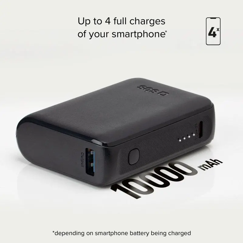Powerbank SBS TTBB10000MINIK NanoTube 10000mAh 10W Czarny
