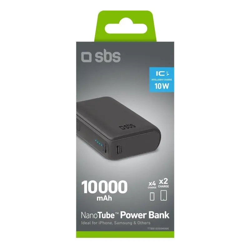 Powerbank SBS TTBB10000MINIK NanoTube 10000mAh 10W Czarny