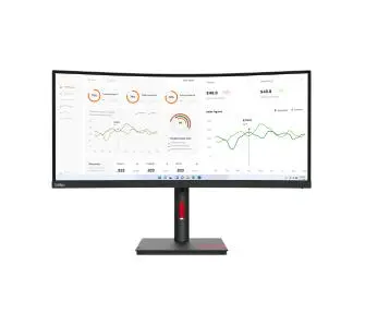 Monitor Lenovo ThinkVision T34w-30 (63D4GAT1EU) 34" UWQHD VA 60Hz 4ms Zakrzywiony