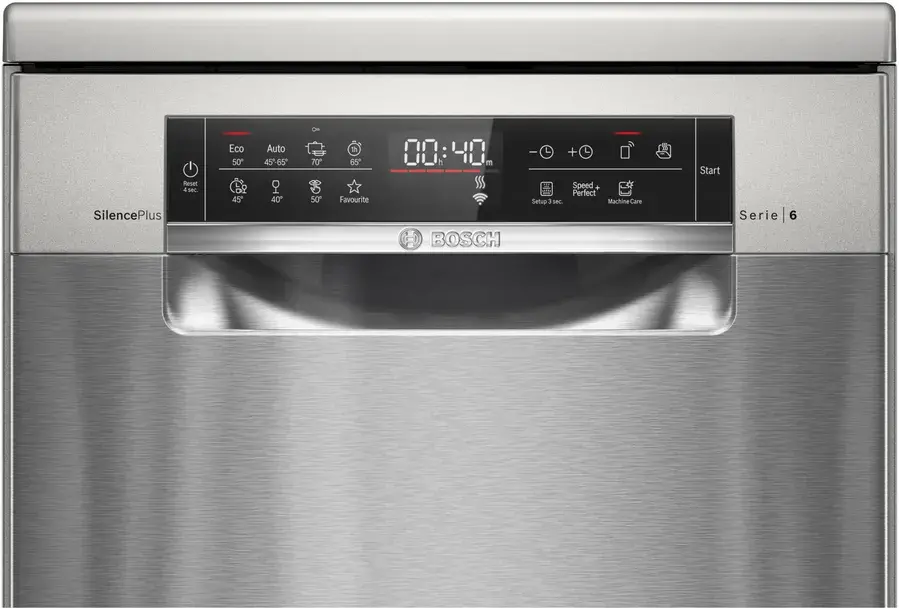 Zmywarka Bosch Serie 6 SPS6EMI17E 45cm Automatyczne otwieranie drzwi Szuflada na sztućce Zdalne sterowanie