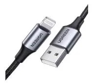 UGREEN Lightning do USB 2,4A US199 1m Czarny