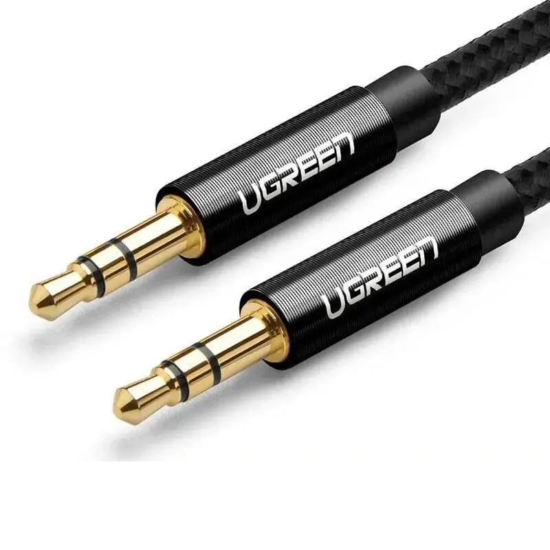 Kabel  audio UGREEN AV112 AUX 2m Czarny