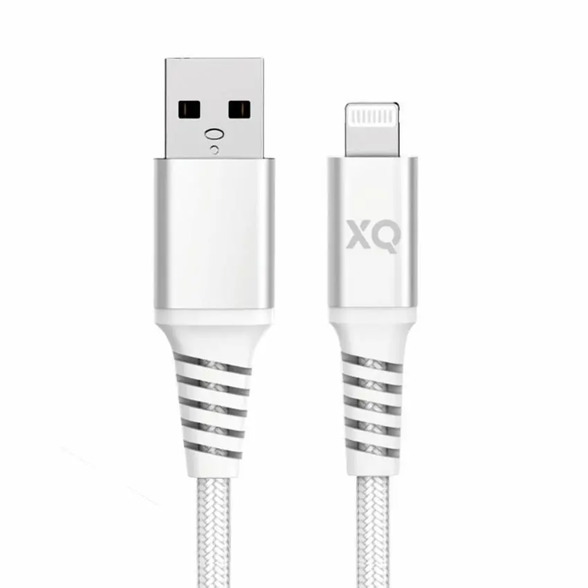 Kabel Xqisit Lightning do USB A 2,0 2m Biały