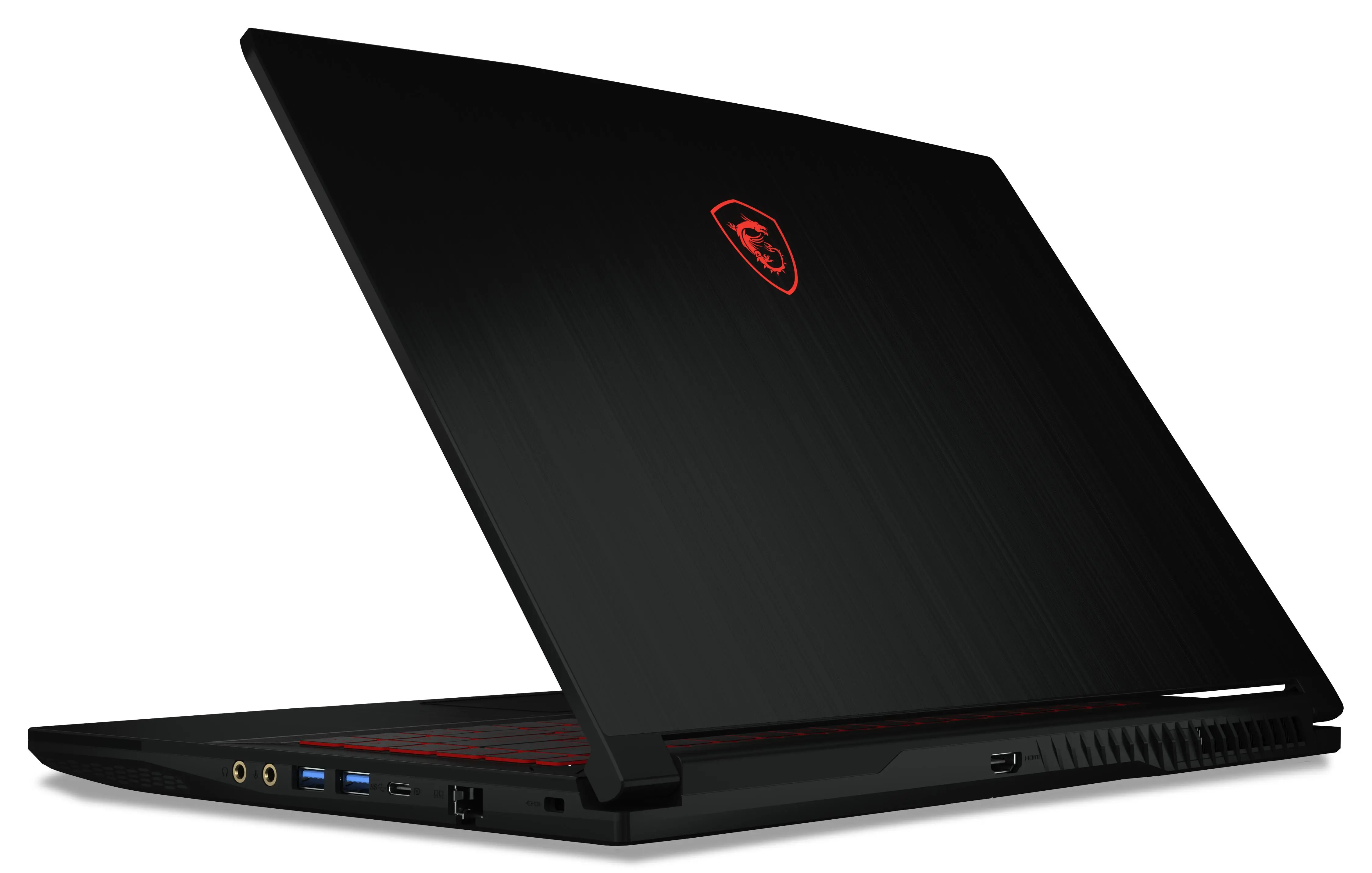 Laptop gamingowy MSI Thin GF63 12VE-264PL 15,6" 144Hz i5-12450H 16GB RAM 512GB Dysk SSD RTX4050 DLSS3 Win11 Czarny
