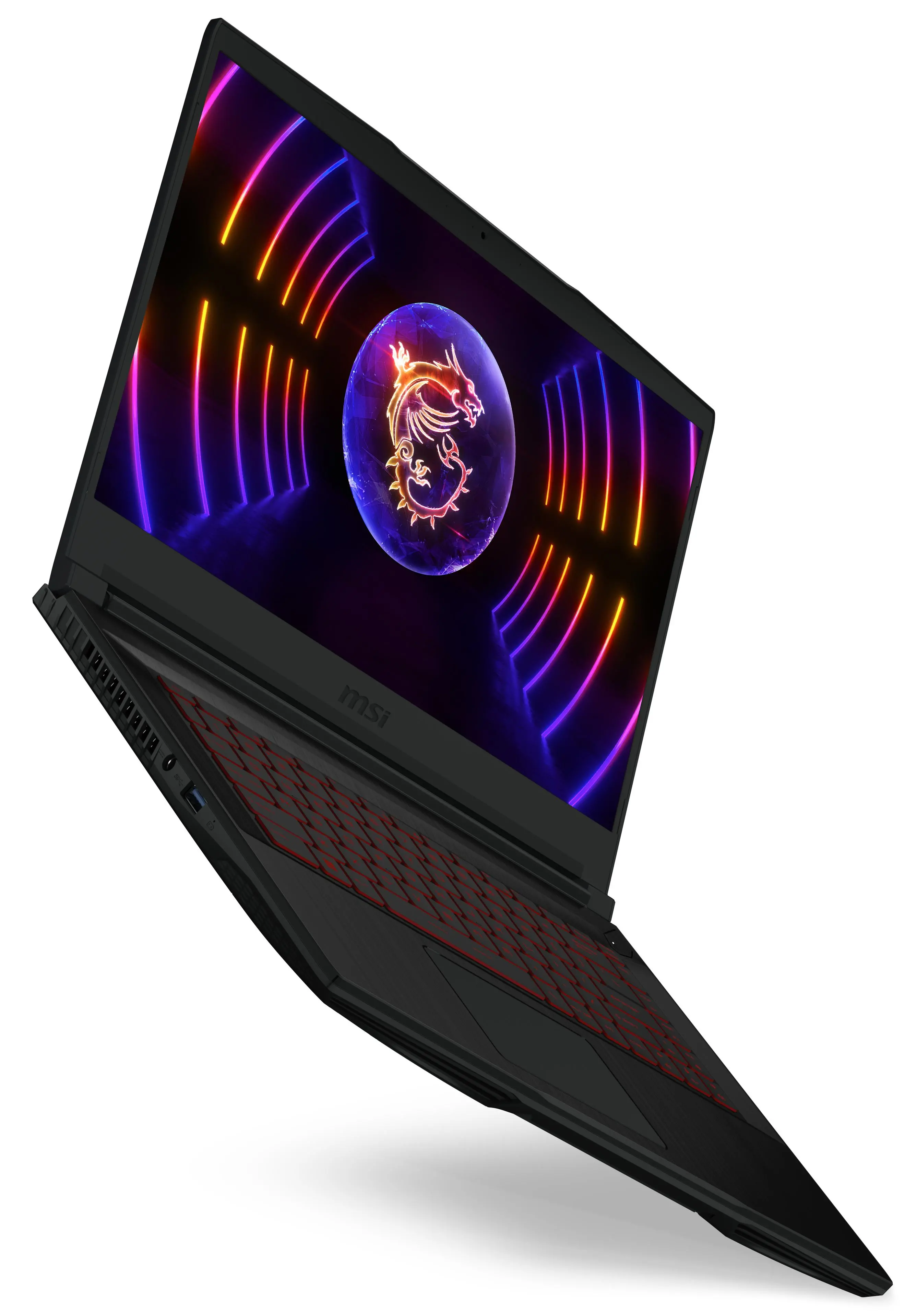 Laptop gamingowy MSI Thin GF63 12VE-264PL 15,6" 144Hz i5-12450H 16GB RAM 512GB Dysk SSD RTX4050 DLSS3 Win11 Czarny