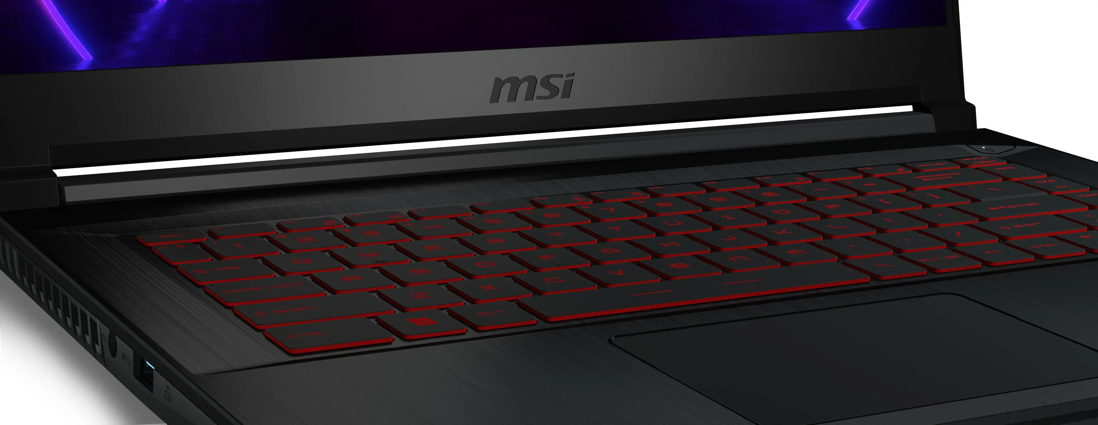 Laptop gamingowy MSI Thin GF63 12VE-264PL 15,6" 144Hz i5-12450H 16GB RAM 512GB Dysk SSD RTX4050 DLSS3 Win11 Czarny