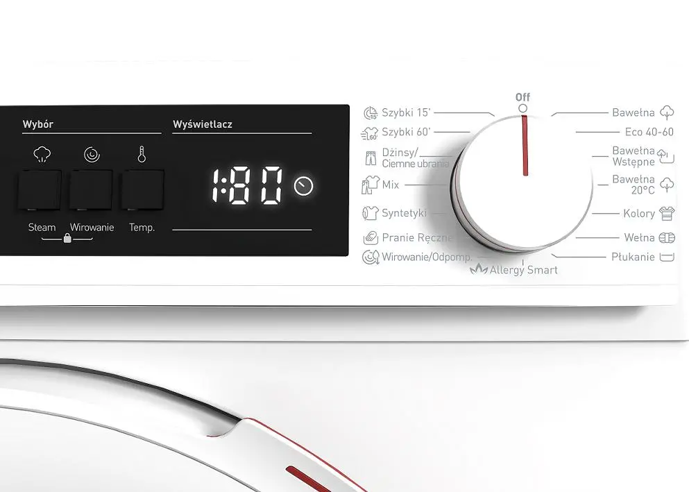 Pralka Sharp ES-NFA612DWB-PL Slim 6kg 1200obr/min