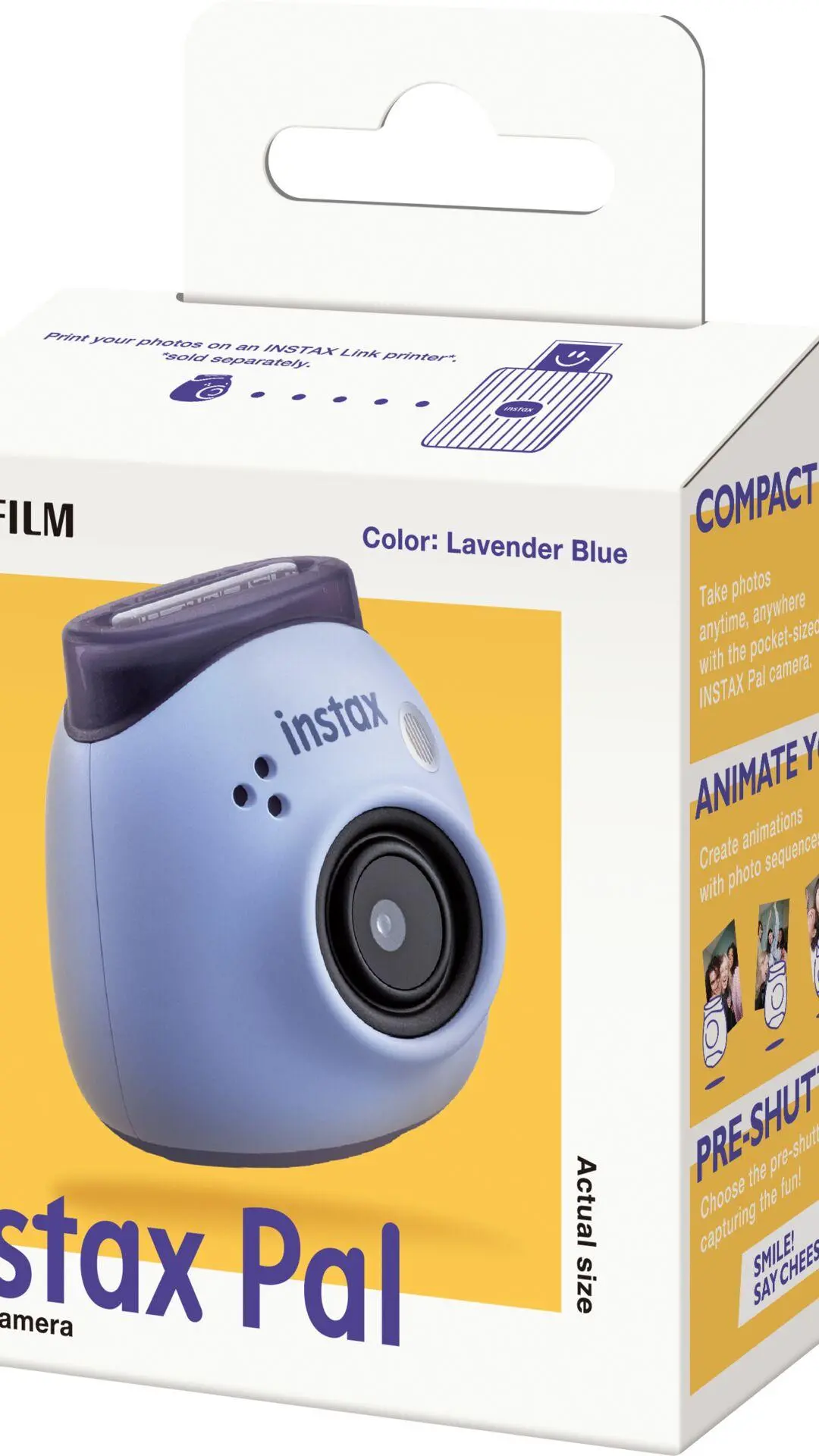 Aparat Fujifilm INSTAX Pal Niebieski