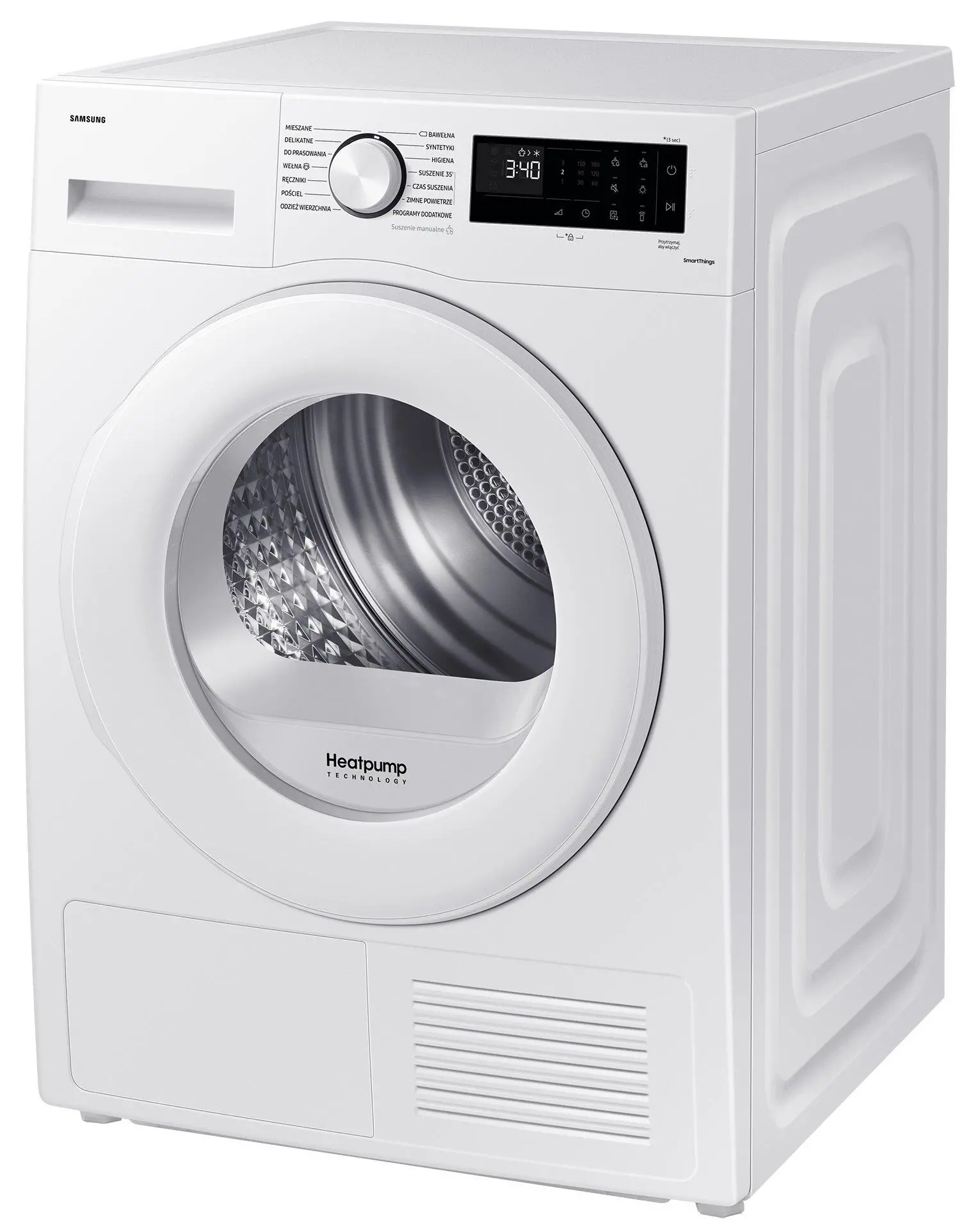 Suszarka Samsung DV90CGC2A0TE Optimal Dry 60cm 9kg Zdalne sterowanie