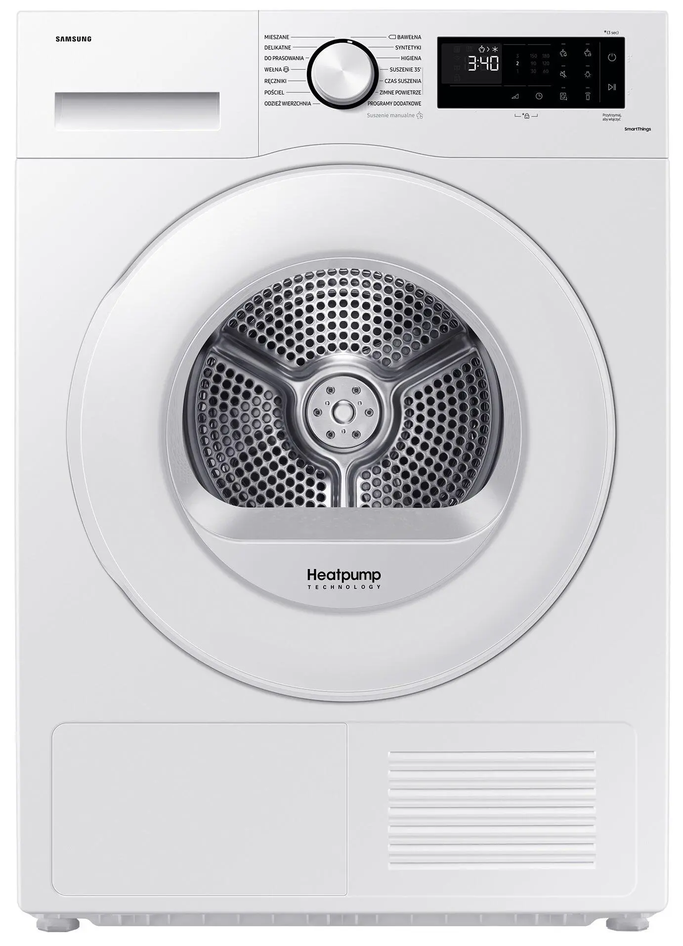 Suszarka Samsung DV90CGC2A0TE Optimal Dry 60cm 9kg Zdalne sterowanie