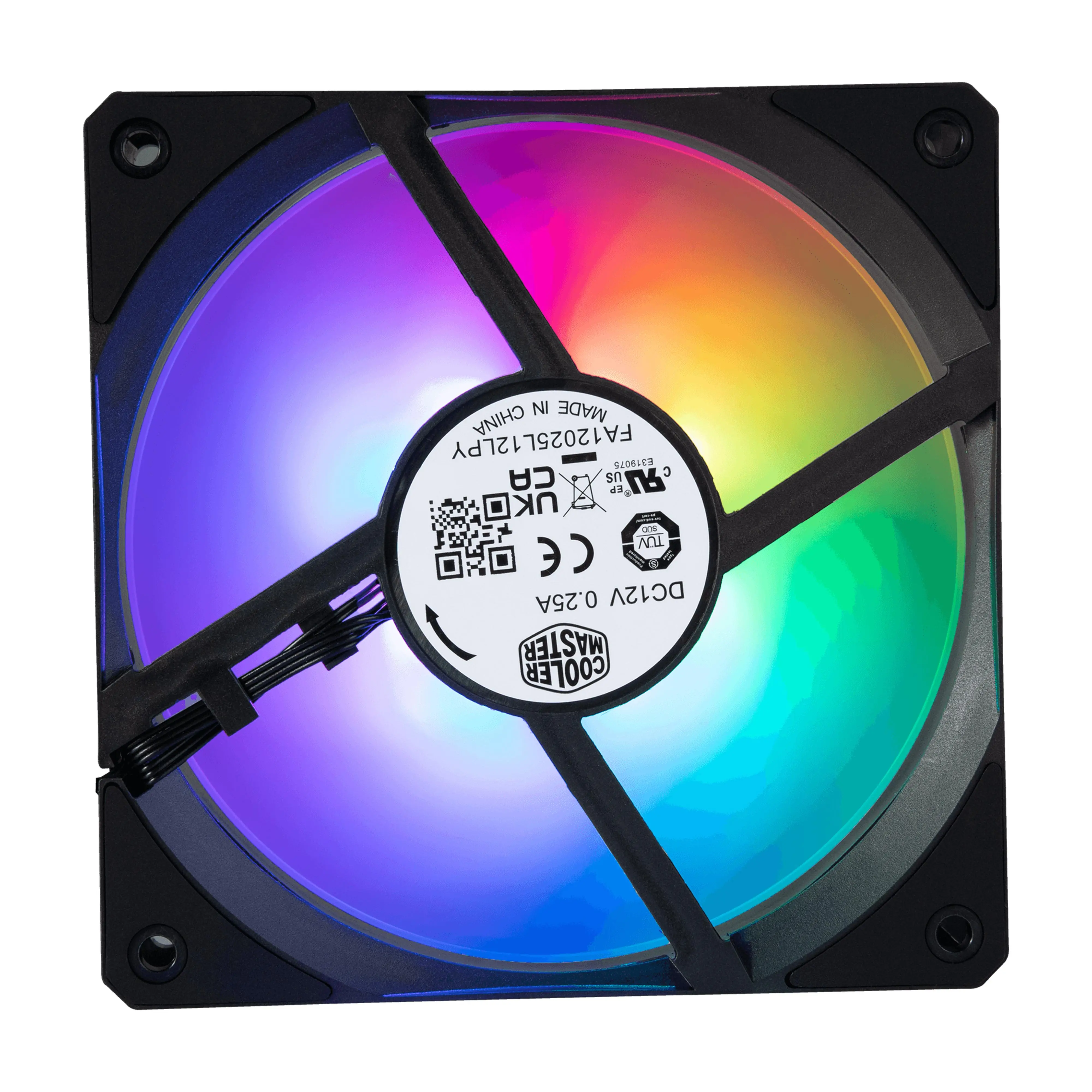 Wentylator Cooler Master Mobius 120P ARGB 120mm Czarny