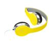 Słuchawki przewodowe z mikrofonem LogiLink HS0030 - żółty