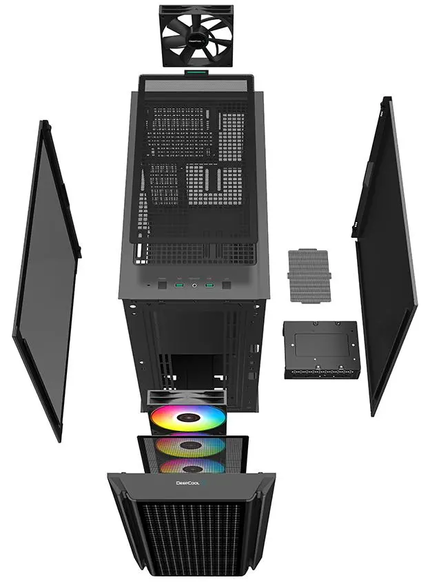 Obudowa DeepCool CG540 RGB Czarny