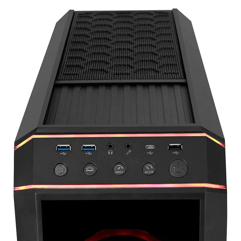 Obudowa Chieftec GP-02B-UC-OP RGB Czarny