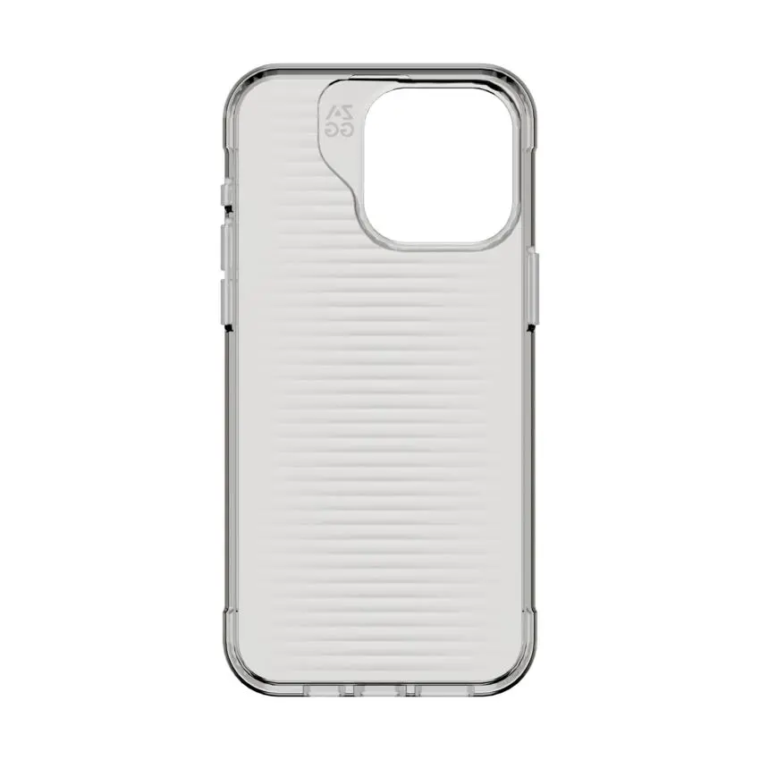 Etui Zagg Luxe do iPhone 15 Pro clear