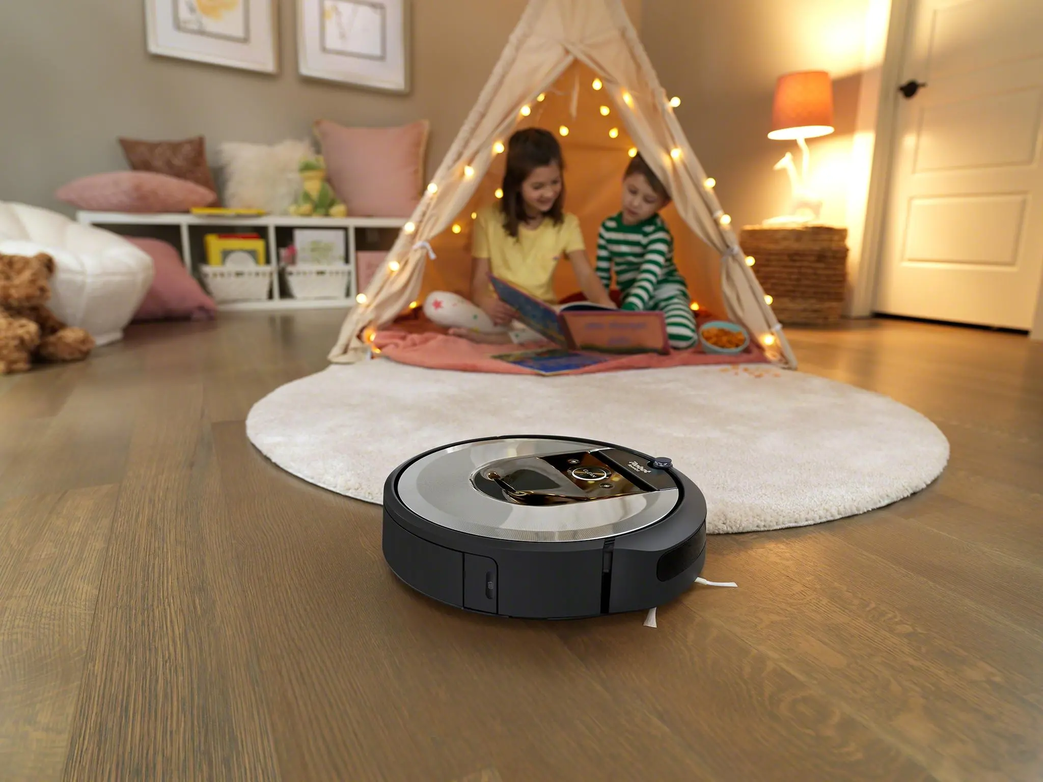 Robot sprzątający iRobot Roomba i7156 Tworzenie mapy pomieszczenia 68dB
