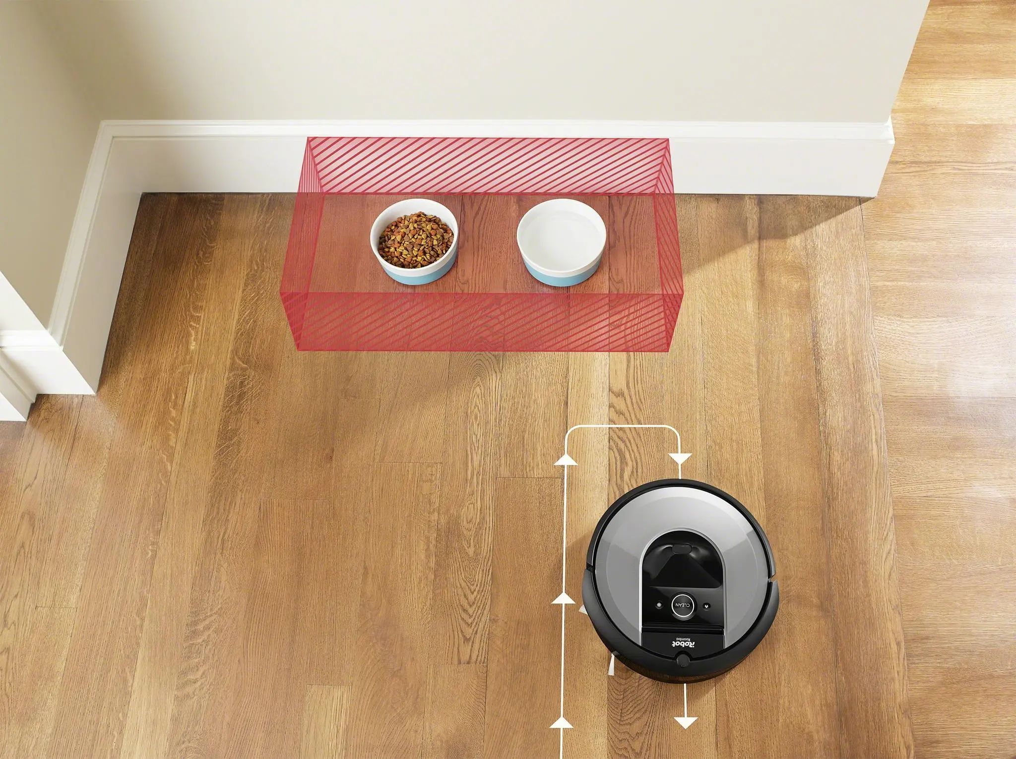 Robot sprzątający iRobot Roomba i7156 Tworzenie mapy pomieszczenia 68dB