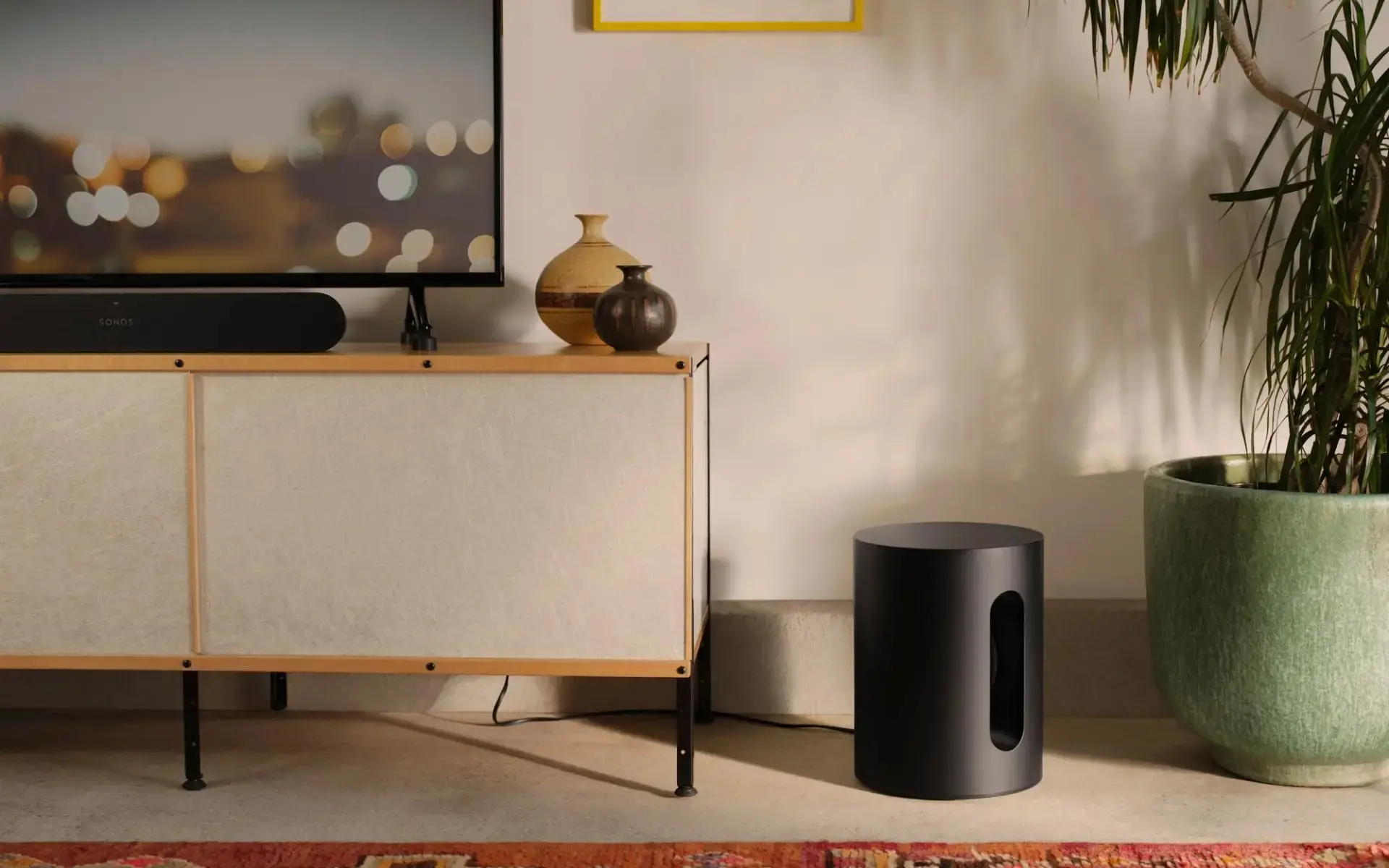Soundbar Sonos Ray Sub Mini Wi-Fi AirPlay Czarny