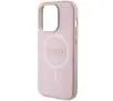 Etui Guess Saffiano MagSafe GUHMP15LPSAHMCP do iPhone 15 Pro Różowy