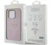Etui Guess Saffiano MagSafe GUHMP15LPSAHMCP do iPhone 15 Pro Różowy