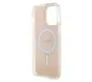 Etui Guess IML Iridescent MagSafe GUHMP15XHITSP do iPhone 15 Pro Max Różowy