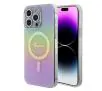 Etui Guess IML Iridescent MagSafe GUHMP15XHITSP do iPhone 15 Pro Max Różowy
