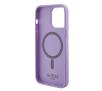 Etui Guess Saffiano MagSafe GUHMP15LPSAHMCU do iPhone 15 Pro Purpurowy
