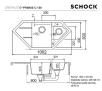 Zlewozmywak Schock Primus C-150 (moonstone)