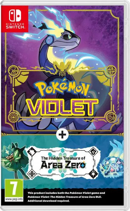 Pokemon Violet + Area Zero DLC Gra na Nintendo Switch