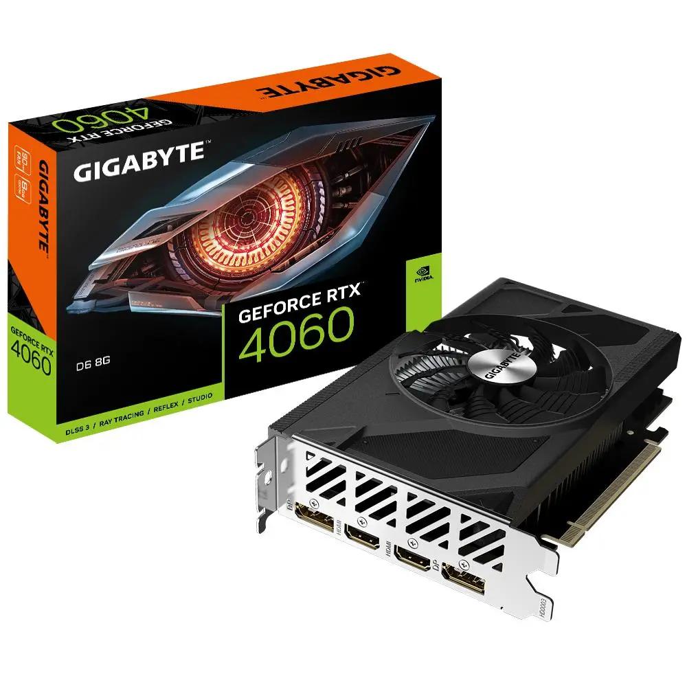 Karta graficzna Gigabyte GeForce RTX 4060 D6 8GB GDDR6 128bit DLSS 3
