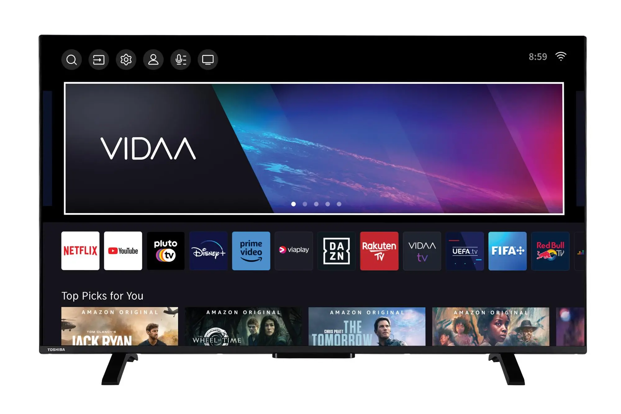 Telewizor Toshiba 50UV2363DG  50" LED 4K Smart TV VIDAA DVB-T2