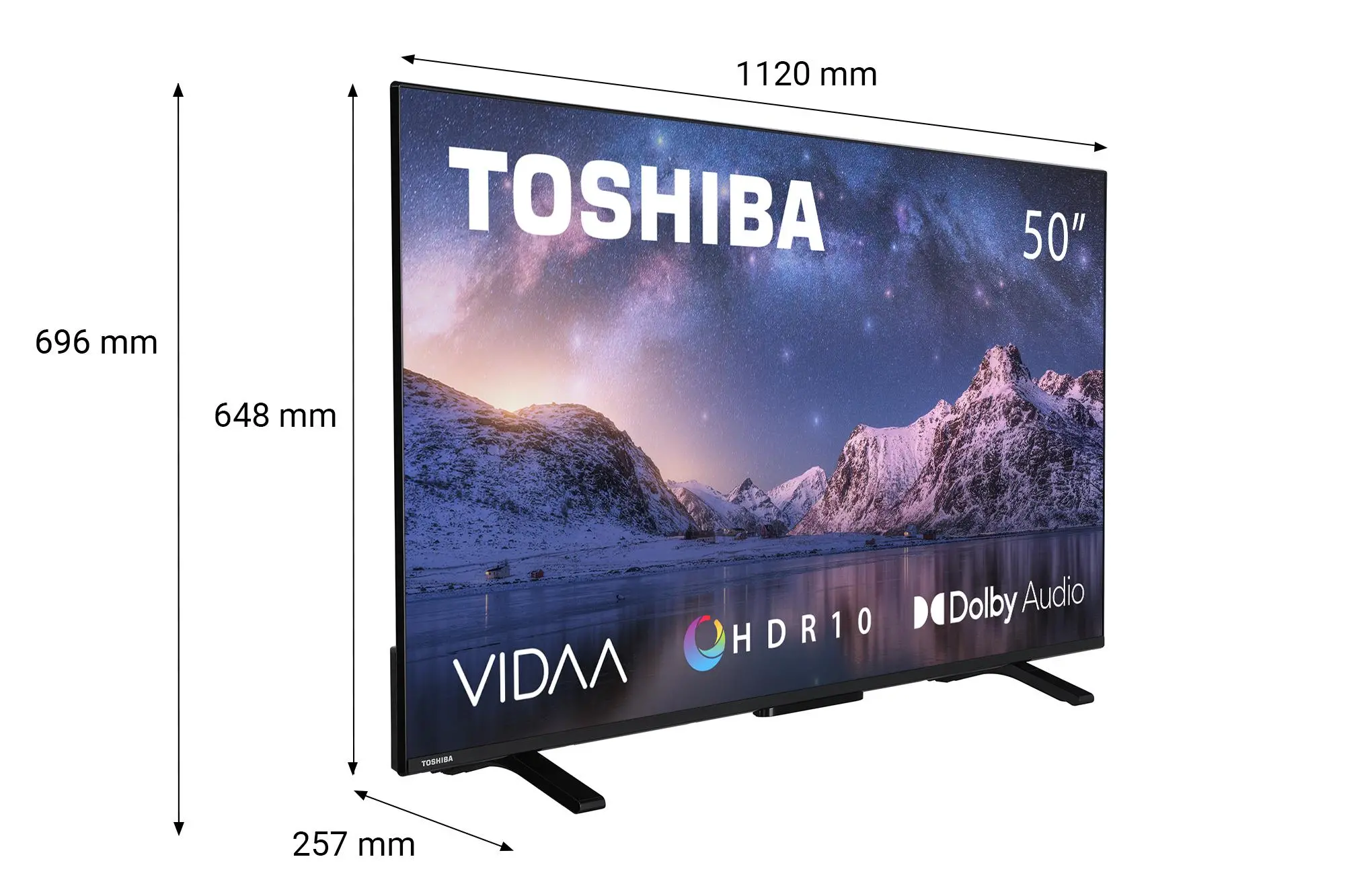 Telewizor Toshiba 50UV2363DG  50" LED 4K Smart TV VIDAA DVB-T2
