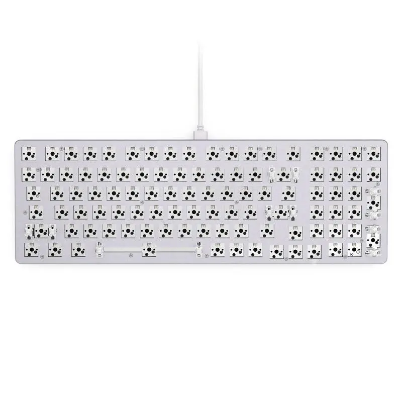 Klawiatura mechaniczna Glorious GMMK 2 BAREBONES Full-size 96% RGB Biały