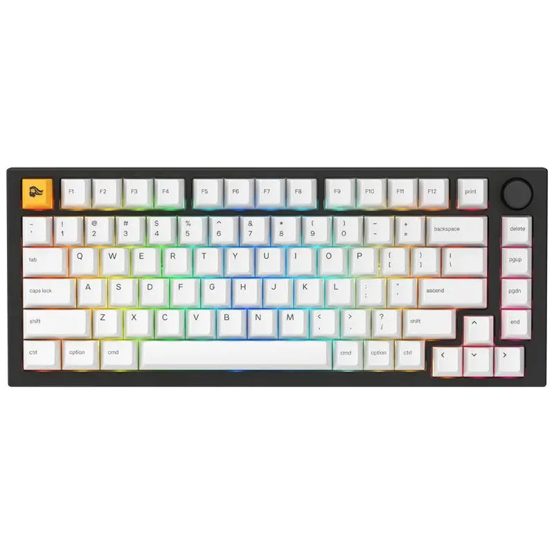 Glorious GMMK PRO TKL 75% RGB Biało-czarny