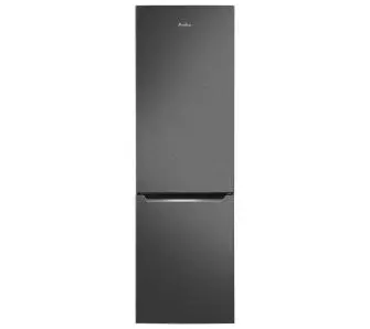 Lodówka Amica FK2995.2FTH Pełny No Frost 180cm Szuflada z kontrolą wilgotności Czarny Inox