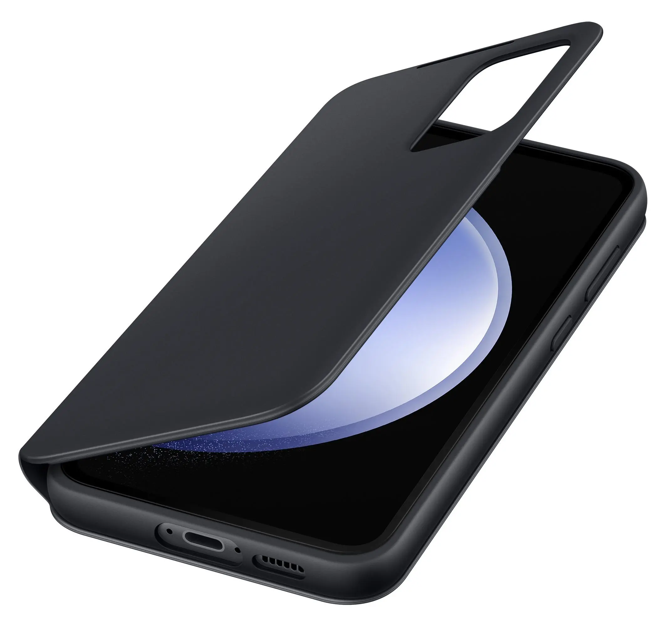 Etui Samsung Smart Clear View Cover do Galaxy S23 FE Czarny