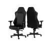 Fotel Noblechairs HERO Black Gamingowy do 150kg Skóra ECO Czarny