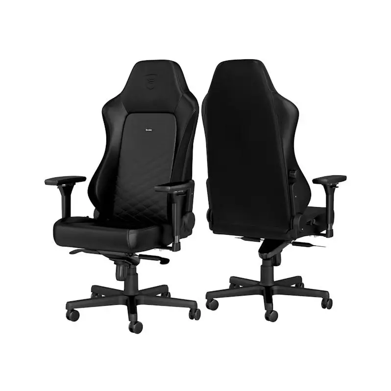 Fotel Noblechairs HERO Black Gamingowy do 150kg Skóra ECO Czarny