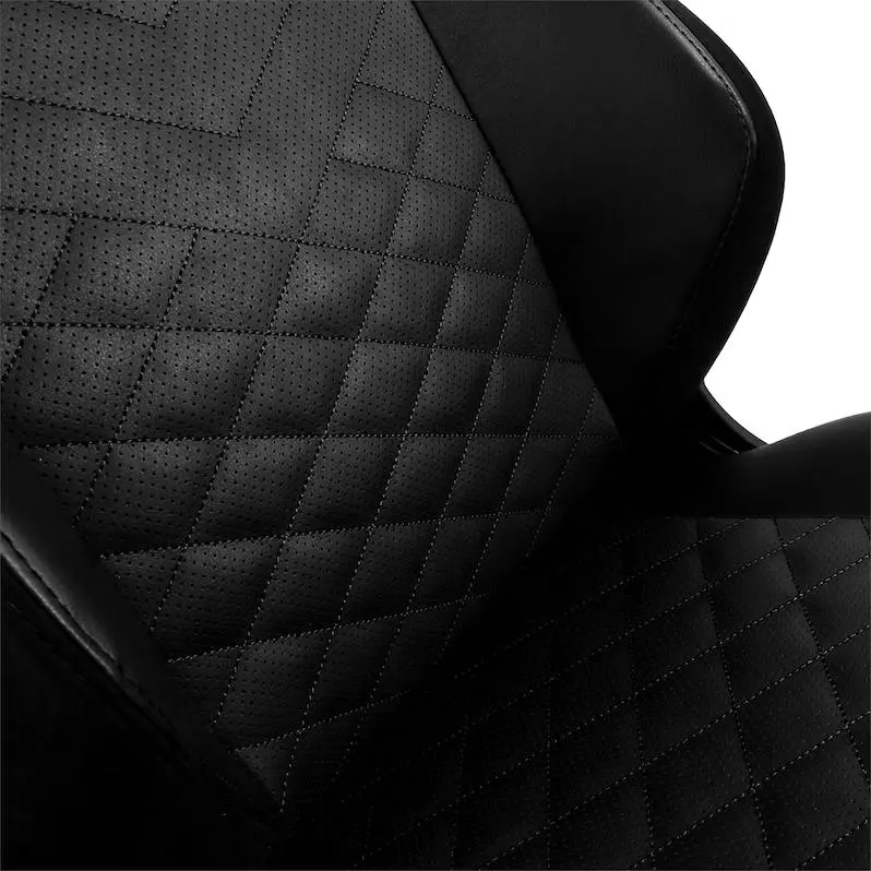Fotel Noblechairs HERO Black Gamingowy do 150kg Skóra ECO Czarny