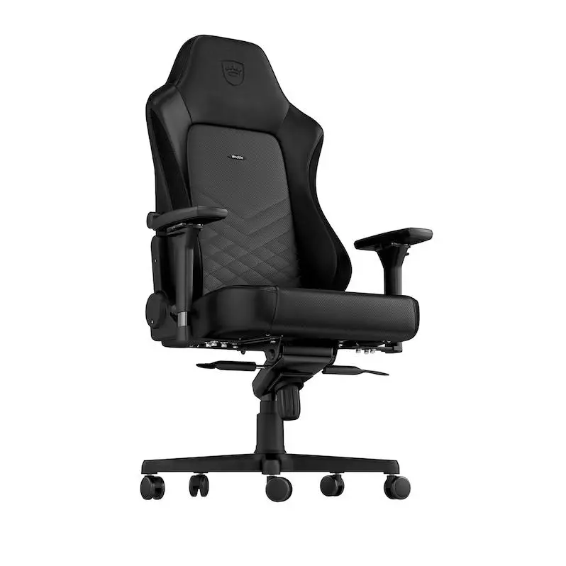 Fotel Noblechairs HERO Black Gamingowy do 150kg Skóra ECO Czarny