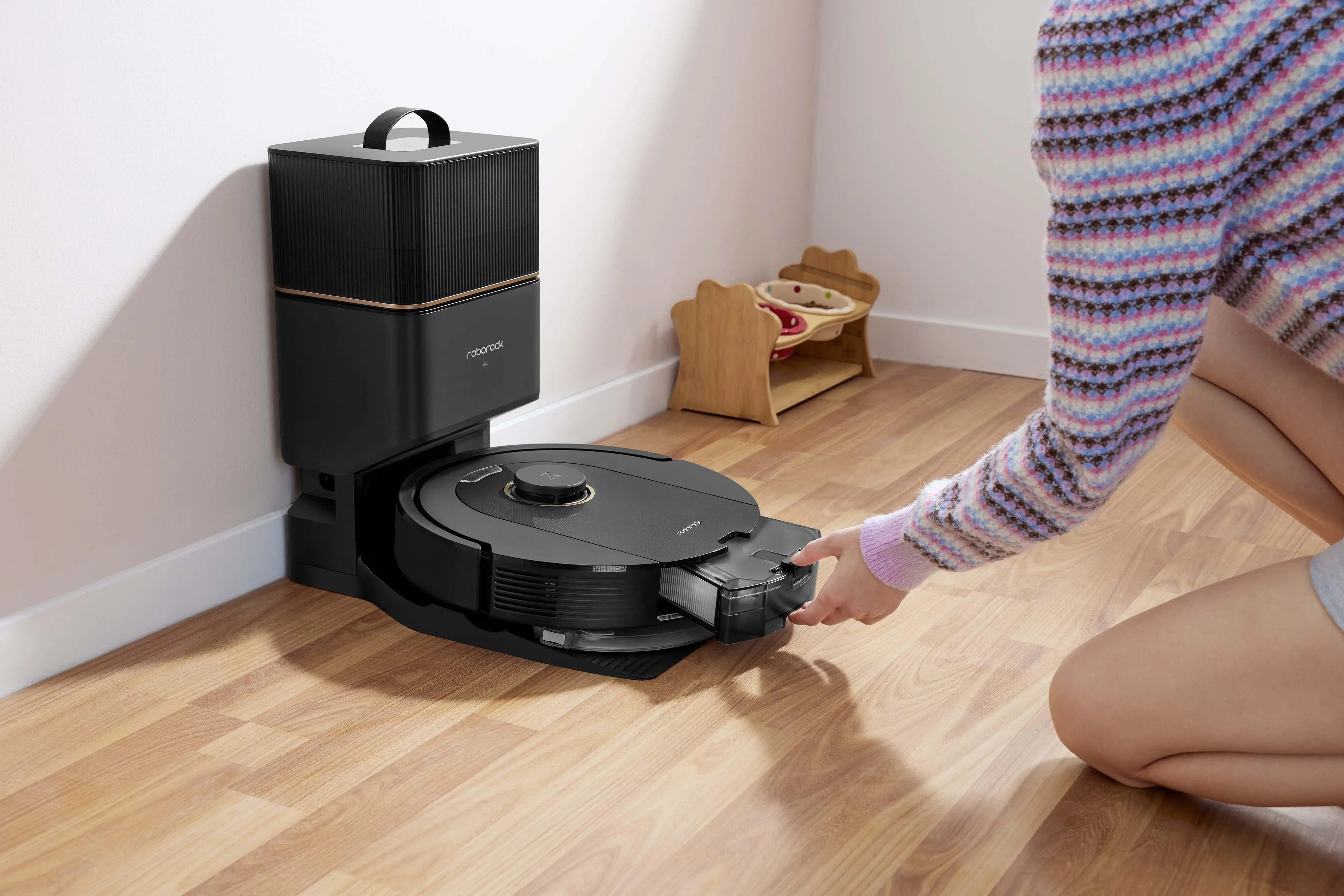 Robot sprzątający Roborock Q5 Pro+ Funkcja mopowania Stacja oczyszczająca Tworzenie mapy pomieszczenia